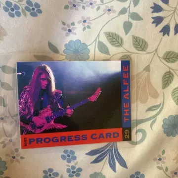 THE ALFEE 1985 PROGRESS CARD 29