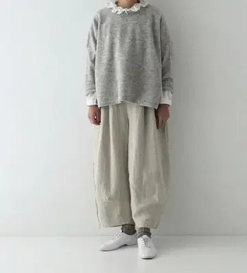 nest robe 울 천축 와이드 풀오버