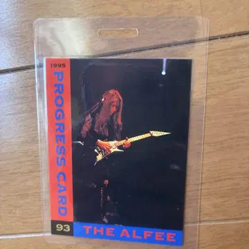 THE ALFEE 1995 PROGRESS CARD 타카미자와 씨