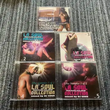 DJ COUZ LA SOUL COLLECTION vol.1/2/3/4/5
