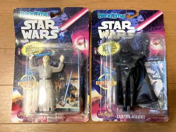 STAR WARS Bend Ems 다스 베이더 루크 피규어 세트