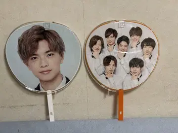 나니와단시 부채 2장 세트