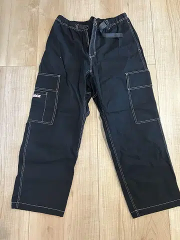XLARGE 캐주얼 팬츠 블랙 M