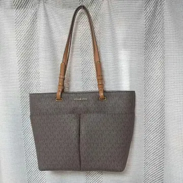 새상품급 MICHAEL KORS 숄더 토트백 총 로고 브라운 가을/겨울