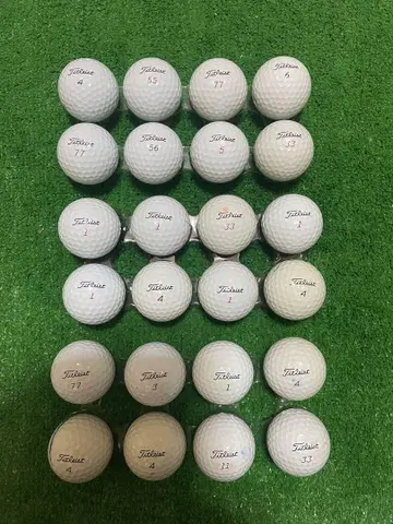 타이틀리스트 PROV1/V1X 화이트 볼 24구 판매입니다.