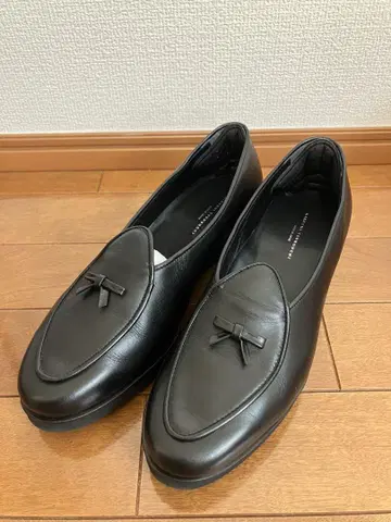[ 새상품급 ] hiroshi tsubouchi 리본 로퍼