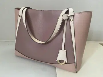 핑크 퍼플 토트백 대용량