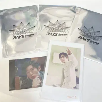 RAYS Snow Man 티켓풍 카드 덤 포함