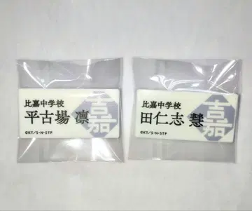 테니프리전 명찰 배지 히라코바 린, 타니시 케이