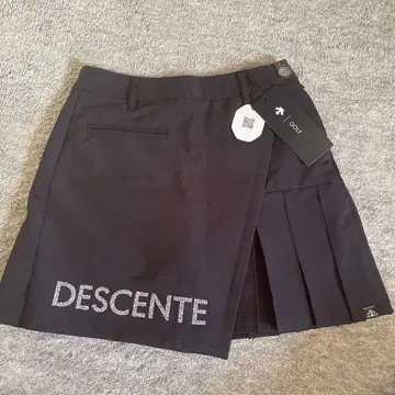 미사용 새상품 DESCENTE 데상트 골프 스커트 크리스탈 컬렉션