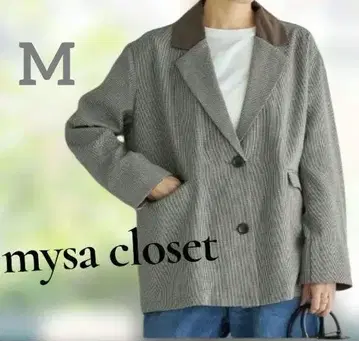 시마무라 mysa 다나카 리나 체크 자켓 M