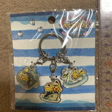 미개봉 새상품 ] 포켓몬 센터 요코하마 R 3연 키링