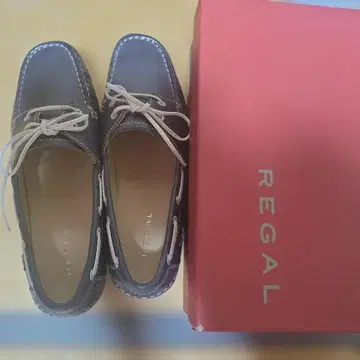 REGAL 다크 그레이 로퍼 실내 시착만 25cm 리갈