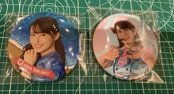 Aqours documentary 캔뱃지 아이다 리카코 2개 세트