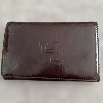 HIROFU 접이식 지갑 브라운