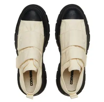 CONVERSE 올스타 트렉 웨이브 스니커즈 아이보리 통굽