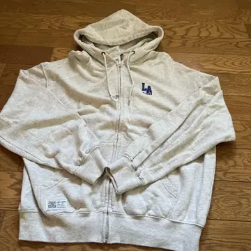 VISION STREET WEAR 그레이 풀 집업 후드티