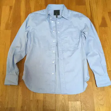 골드윈 버튼 다운 셔츠 긴팔 라이트 블루