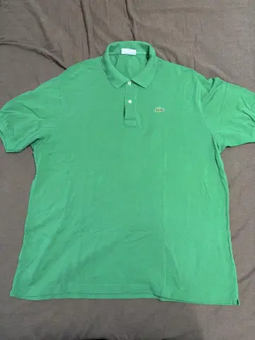 Lacoste 피케 셔츠 그린 사이즈 8