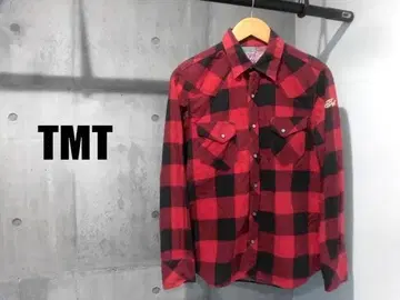 TMT 티엠티 빅 홀리데이 버팔로 체크 웨스턴 셔츠