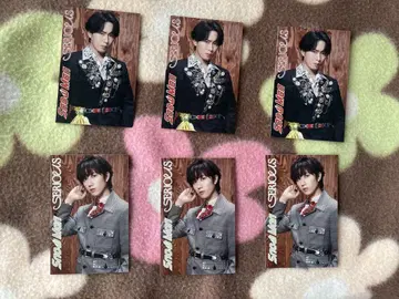 SnowMan serious CD 특전 트레이딩 카드
