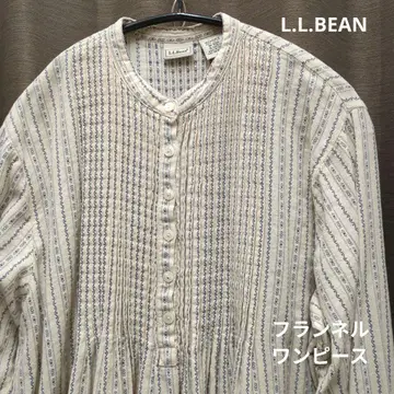 L.L.Bean 스트라이프 패턴 롱 원피스 M 사이즈