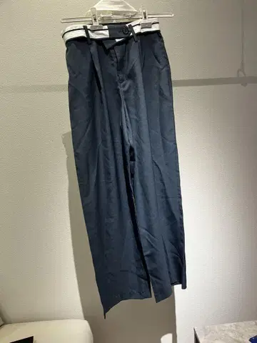 르쉘블루 블루 와이드 팬츠