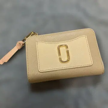 MARC JACOBS 접이식 지갑 베이지