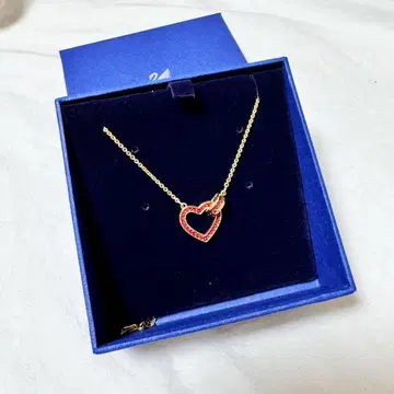 SWAROVSKI 하트 모티브 목걸이