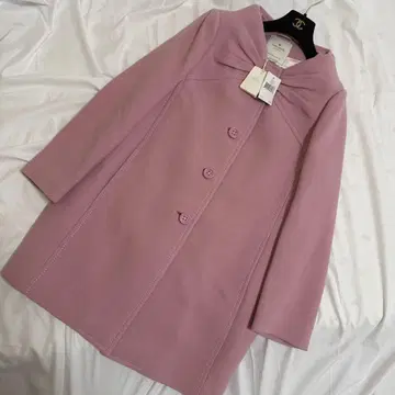새상품 kate spade 리본 코트 핑크 빅 사이즈 12호