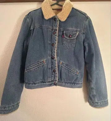 Levi's 데님 보아 자켓 빈티지 데님 자켓