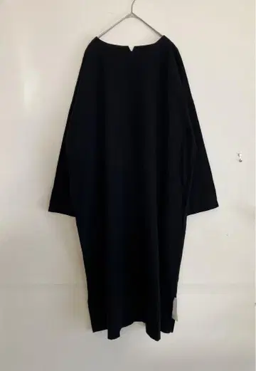 새상품 HIYORI 히요리 코튼 린넨 면 린넨 라운드넥 롱 원피스