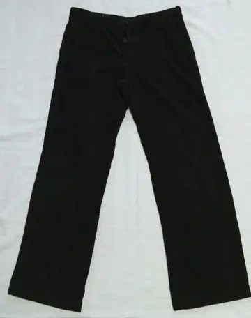 DRIES VAN NOTEN 블랙 코듀로이 남성용