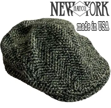 NEW YORK HAT CO. 헌팅모 울 바즈아이 USA제