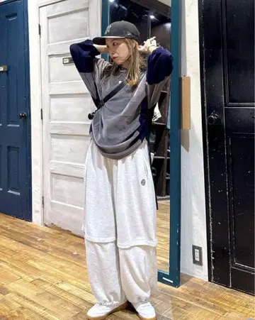 니코앤드 Make stuff '25 티라 2WAY 스웨트 팬츠 L