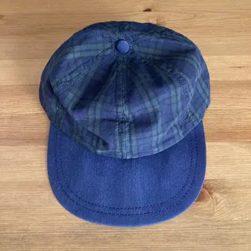 90s GANT 블랙워치 체크 무늬 캡