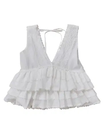 angel wings frill tops