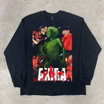AKIRA 아키라 [ XL 사이즈 ] 긴팔 블랙