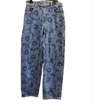 marimekko Maridenim Barrel Unikko 청바지