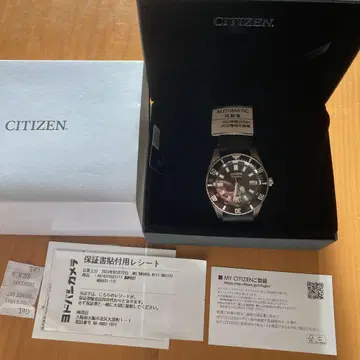 미사용품! CITIZEN 자동 다이버 워치 NB6021-17E