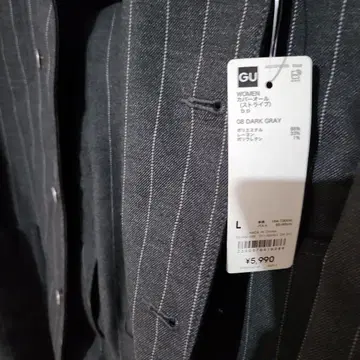 GU 테일러드 자켓 L 다크 그레이