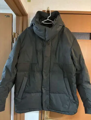 UNIQLO +J 다운 오버 사이즈 후드티 56 OLIVE XL