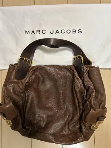 MARC BY MARCJACOBS 브라운 가죽 토트백