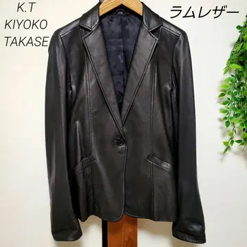 K.T KIYOKO TAKASE 키요코 타카세 가죽 자켓 램 가죽