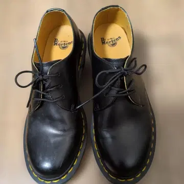 Dr. Martens 블랙 가죽 로퍼 / 24~24.5cm