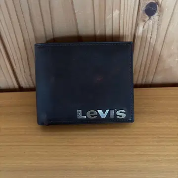 [ 미사용 ] Levi's 접이식 지갑 검은색 계열 브라운