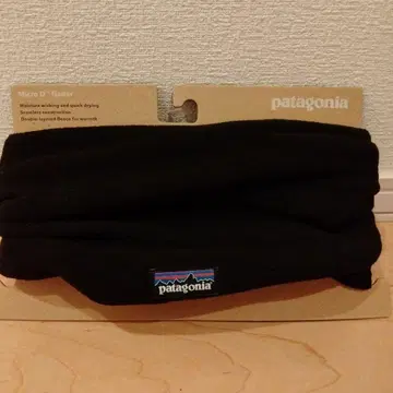 patagonia Micro D 게이터 블랙 넥워머