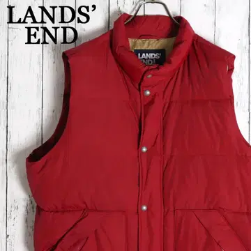 LANDS'END 랜드엔드 다운 베스트 다운&페더 레드