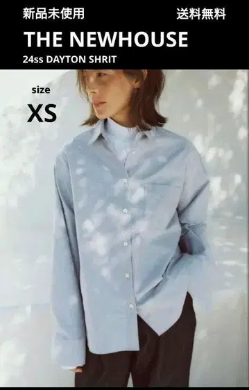 새상품 THE NEWHOUSE 24ss DAYTON SHRIT XS