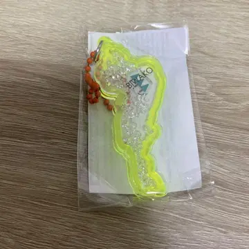 비와코 아크릴 키링 마키노 메타세쿼이아 옐로우 컬러